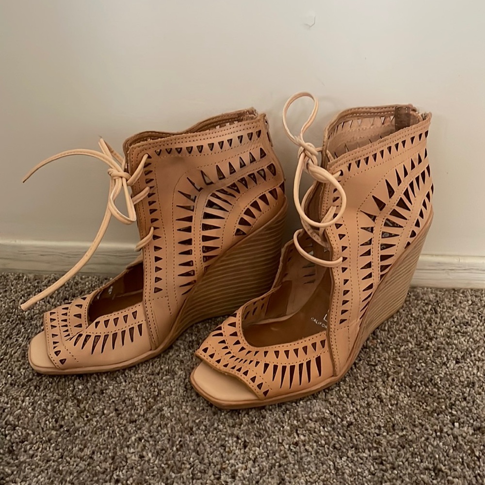 Jeffery Campbell wedges size 8